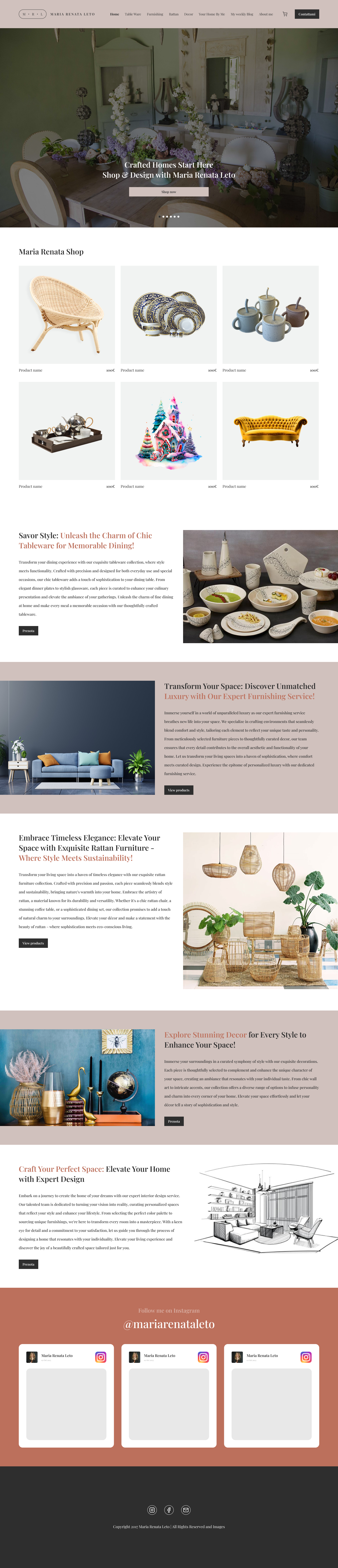 Landing page